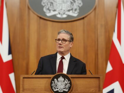 16/03/2026. London, United Kingdom. Prime Minister Keir Starmer speaks during a press conf