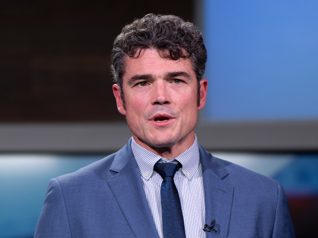 FILE - Washington 3rd Congressional District Republican candidate Joe Kent speaks during a