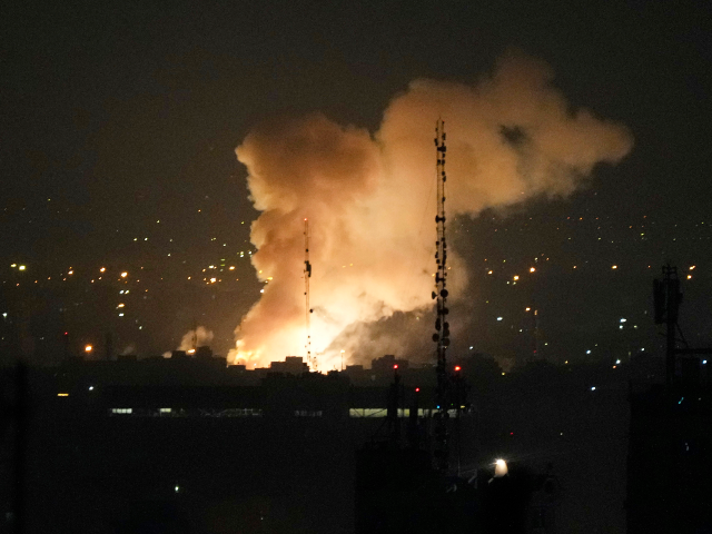 AP25164029178672 Smoke rises up after an explosion in Tehran, Iran, Friday, June 13, 2025. (AP Photo/Vahid