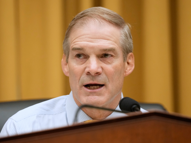 Committee Chairman Rep. Jim Jordan, R-Ohio, speaks as FBI Director Kash Patel appears befo