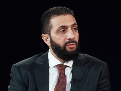 Interim Syria President Ahmed al-Sharaa speaks during the Concordia Annual Summit in New Y