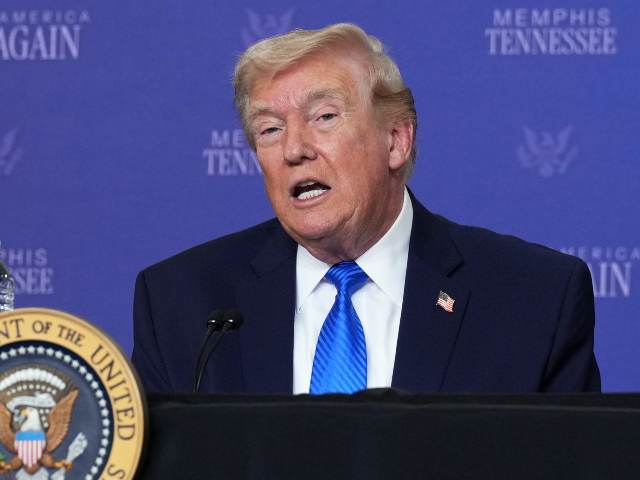 AP26082619257854 President Donald Trump participates in a roundtable discussion on public safety at a Tenne