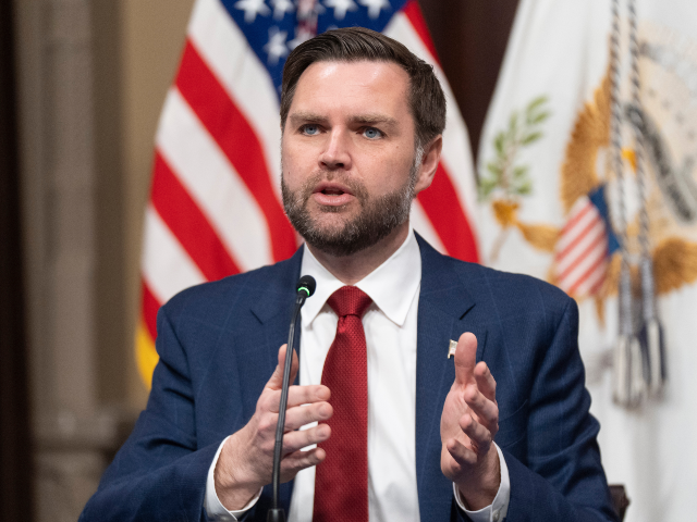 AP26086533209440 Vice President JD Vance, chair of the newly formed Task Force to Eliminate Fraud, speaks d