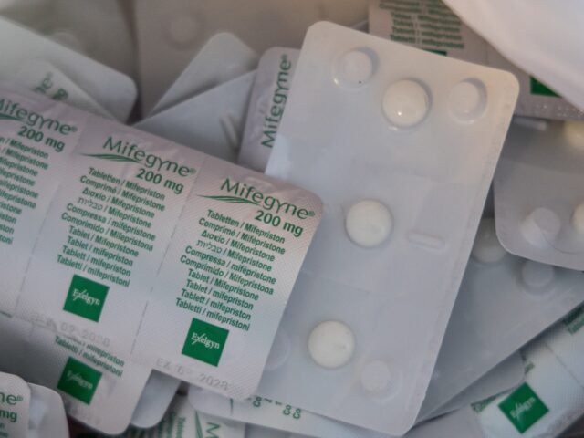 Abortion Pills Abortion and morning-after pills are seen in the bag at Poland's first activist-run aborti