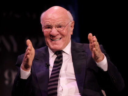 Barry Diller attends a conversation with Anderson Cooper at 92NY on May 20, 2025 in New Yo