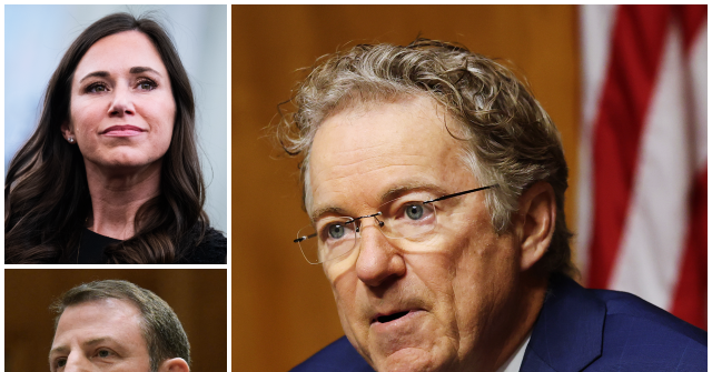 Report: Rand Paul Blocks Katie Britt from Introducing Markwayne Mullin at Senate Confirmation Hearing