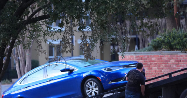 VIDEO: Police Arrest Masked Man Outside Paxton’s Election Night Party