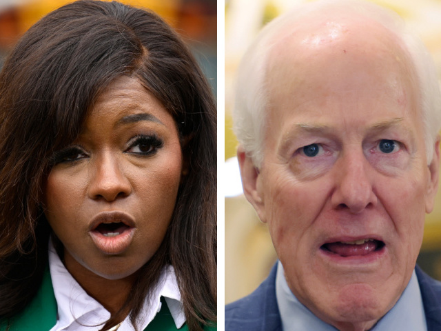 Rep. Crockett Compliments Sen. Cornyn: ‘Real Republican’ Pretending to Be MAGA