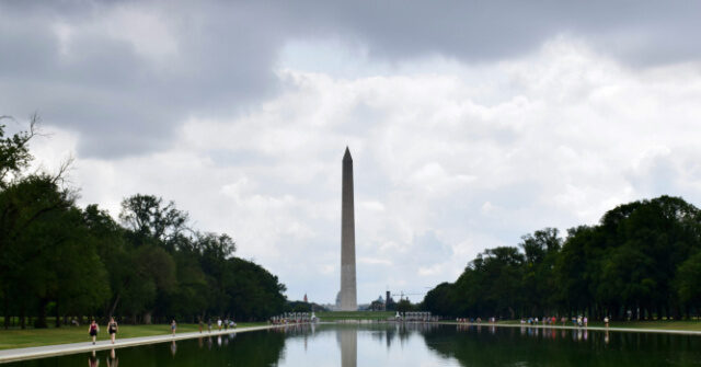 Trump, Doug Burgum Cleaning Up D.C.'s 'Absolutely Filthy Reflecting Pool'