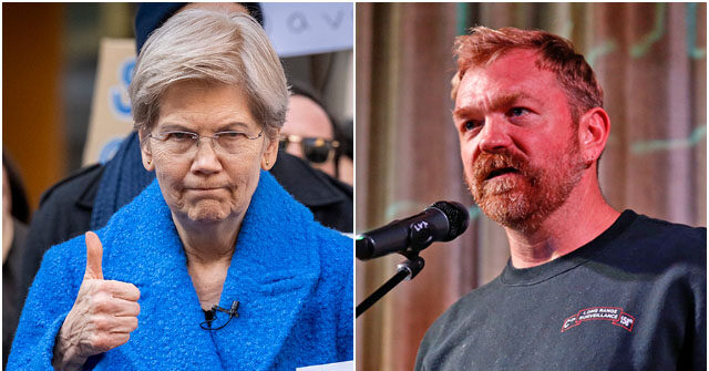 Nolte: Elizabeth Warren Endorses Graham ‘Nazi Tattoo’ Platner in Senate Race