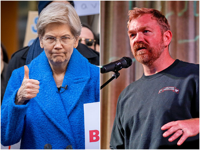 Nolte: Elizabeth Warren Endorses Graham ‘Nazi Tattoo’ Platner in Senate Race