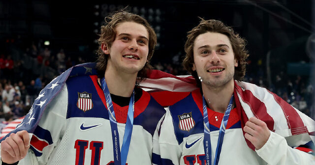 WATCH: Team USA Wears Game-Worn Olympic Hockey Sweaters Before WBC Championship Game