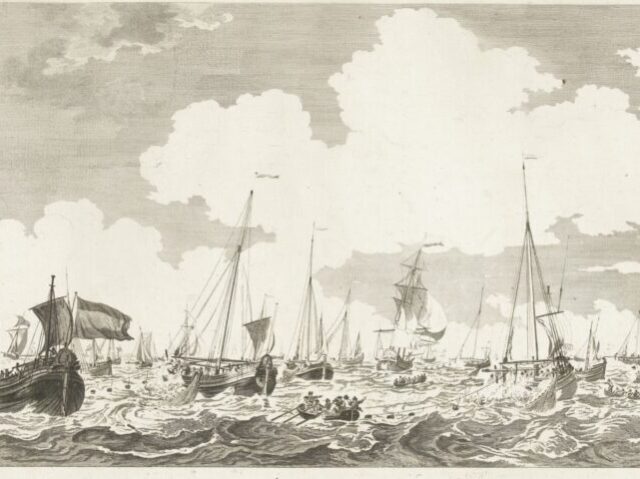 On 28 September 1295 herring fishing was first mentioned. This performance shows Dutch fis