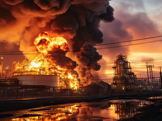 Massive Explosion at Texas Oil Refinery, Cause Unknown -- Residents Told to Shelter in Pla