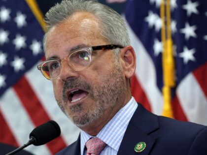 WASHINGTON, DC - JULY 12: U.S. Rep. Mark Alford (R-MO) speaks during a news briefing after
