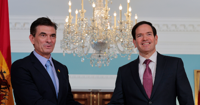 Rubio Returns Family Crucifix, Gifted to George H.W. Bush, to Bolivian President Rodrigo Paz