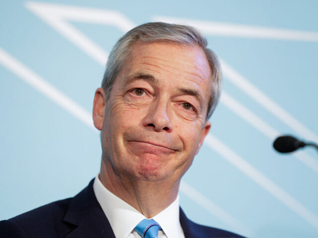 Reform UK Leader Nigel Farage News Conference Nigel Farage, leader of Reform UK, during a news conference in London, UK, on Monday, Marc