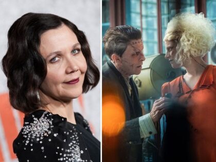 Maggie Gyllenhaal at the U.S. premiere of Warner Bros. Pictures' "The Bride!" held at Jazz