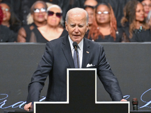 Joe Biden at Reverend Jesse L. Jackson's Peoples Celebration of Life and Homegoing Service