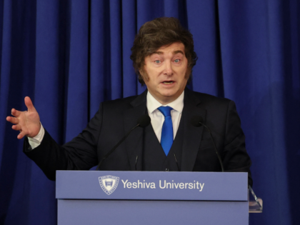 Argentina's President Javier Milei Argentina's President Milei speaks with Yeshiva Univers