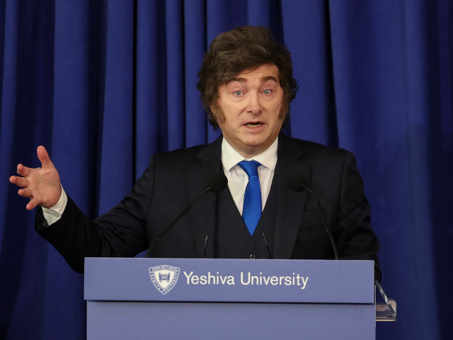 Argentina's President Javier Milei Argentina's President Milei speaks with Yeshiva Univers