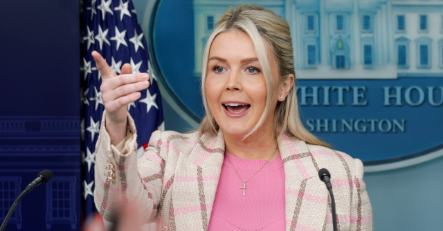 White House Press Secretary Karoline Leavitt Blasts ABC News's 'False' Report on Iranian Drone Warning