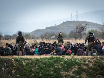 Daily life inside a refugee camp in Idomeni, Greece. After Macedonia closed its border to