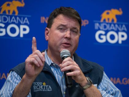 UNITED STATES - APRIL 4: Rep. Todd Rokita, R-Ind., who is running for the Republican nomin