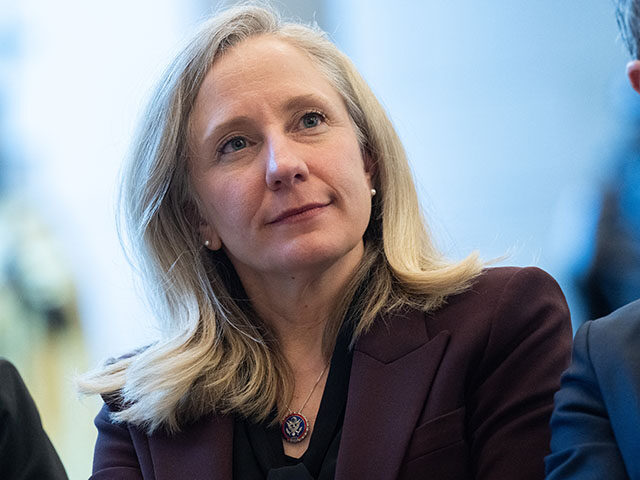 Virginia Governor-elect Abigail Spanberger attends a dedication and unveiling of a statue