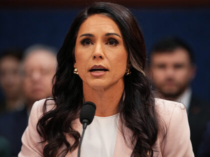 Director of National Intelligence Tulsi Gabbard testifies during a House Select Intelligen