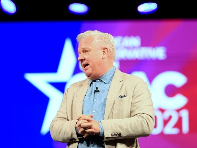 Glenn Beck on stage