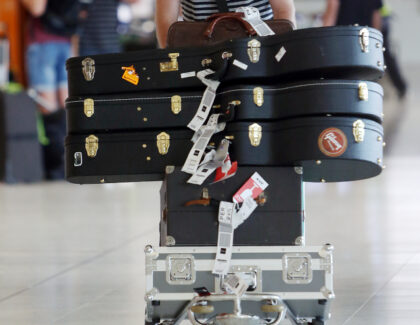 Dean Ray arrives at Perth Airport on February 12, 2015 in Perth, Australia. Faith Moran/GC