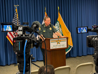@polkcountysheriff answering media inquiries after yesterday’s meeting of the state Immi