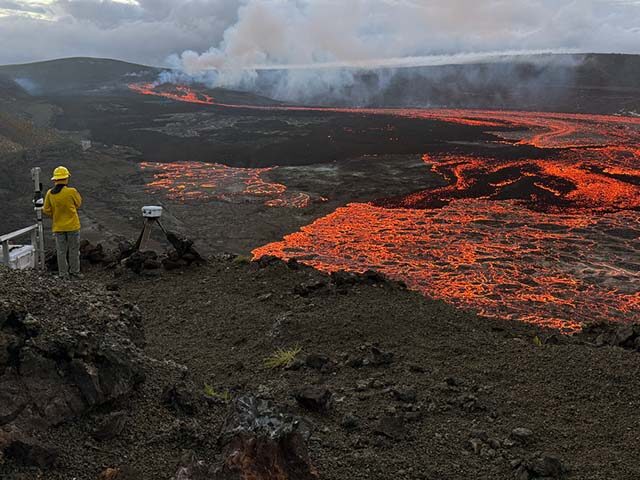 WATCH: Eruption of One of the World’s Busiest Volcanos in Hawaii Puts on Spectacular Lava Sho