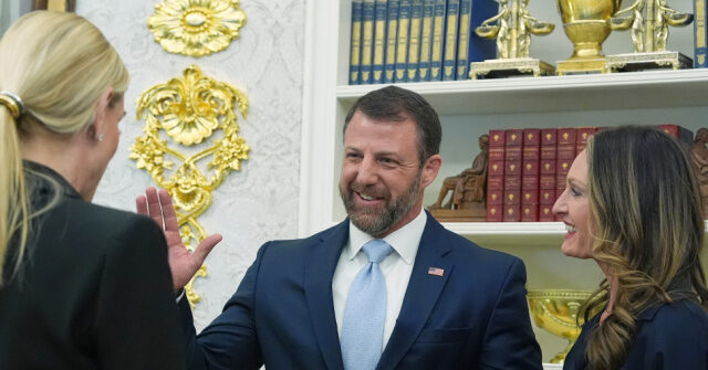 WATCH: Markwayne Mullin Sworn in as DHS Secretary