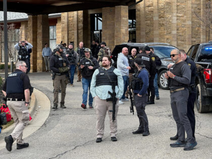 Law enforcement respond to a call at Temple Israel synagogue in West Bloomfield Township,