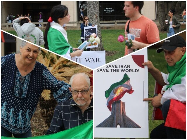 Photos: Iranian Student Association at UTSA Express Gratitude to U.S. Military for Epic Fu