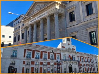 Government leaders of Spain and Madrid conflict over immigration policy. (Bob Price/Breitb