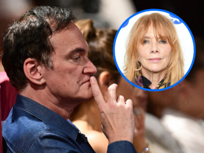 US director Quentin Tarantino attends a "Rendez-Vous With Robert De Niro" at the