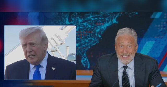 Jon Stewart Calls 'Supreme Misleader' Trump's Iran Negotiations 'Bulls**t,' as Iran Admits Talks Ongoing