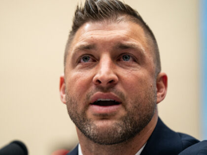 Tim Tebow testifies before the House Judiciary Subcommittee on Crime and Federal Governmen