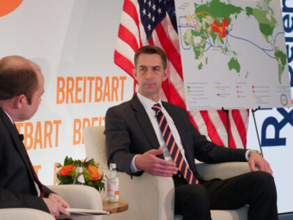 Tom Cotton Matt Boyle. Matthew Perdie/Breitbart News