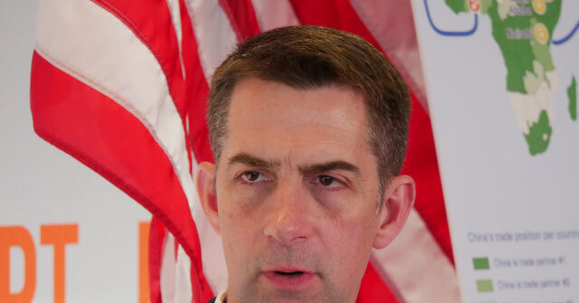 Exclusive – Sen. Cotton: U.S. Must Recognize China Is 'Evil Empire' Scheming to 'Dominate the World'