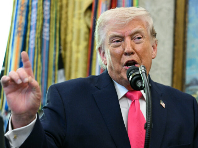 Trump Will Address Nation US President Donald Trump speaks during a swearing in ceremony for new Homeland Security S