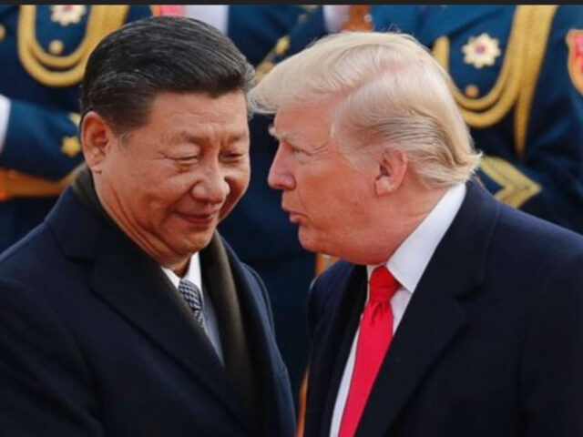 Trump and Xi Jinping