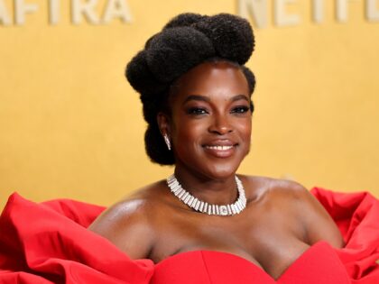 LOS ANGELES, CALIFORNIA - MARCH 01: Wunmi Mosaku attends the 32nd Annual Actor Awards at S