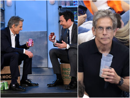 THE TONIGHT SHOW STARRING JIMMY FALLON -- Episode 2213 -- Pictured: (l-r) Actor & film