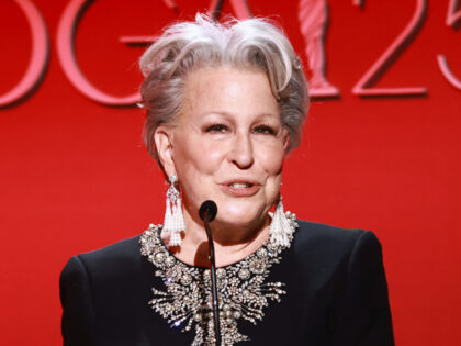 LOS ANGELES, CALIFORNIA - FEBRUARY 27: Bette Midler accepts the Collaborator award onstage