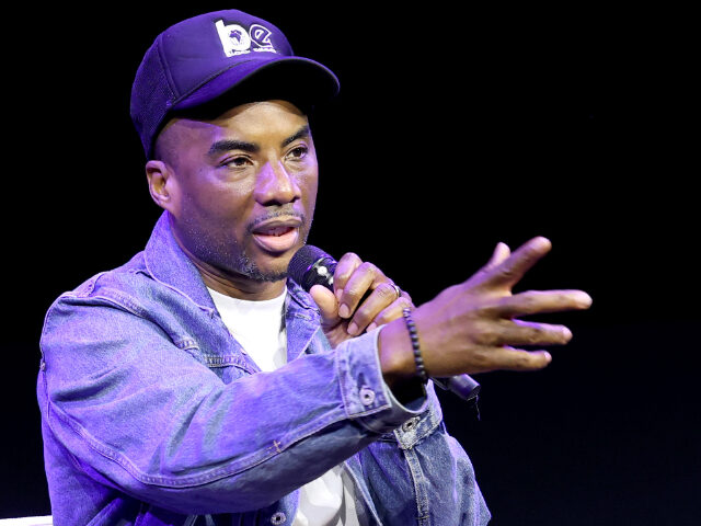NEW YORK, NEW YORK - OCTOBER 07: Charlamagne tha God speaks onstage during Amplifying the