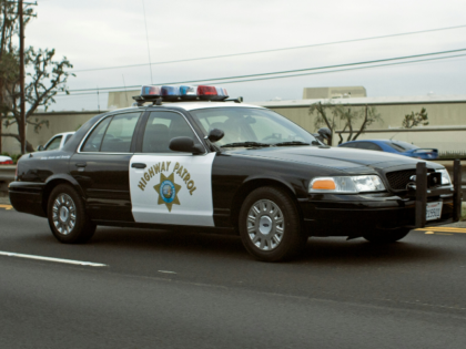 California Highway Patrol car